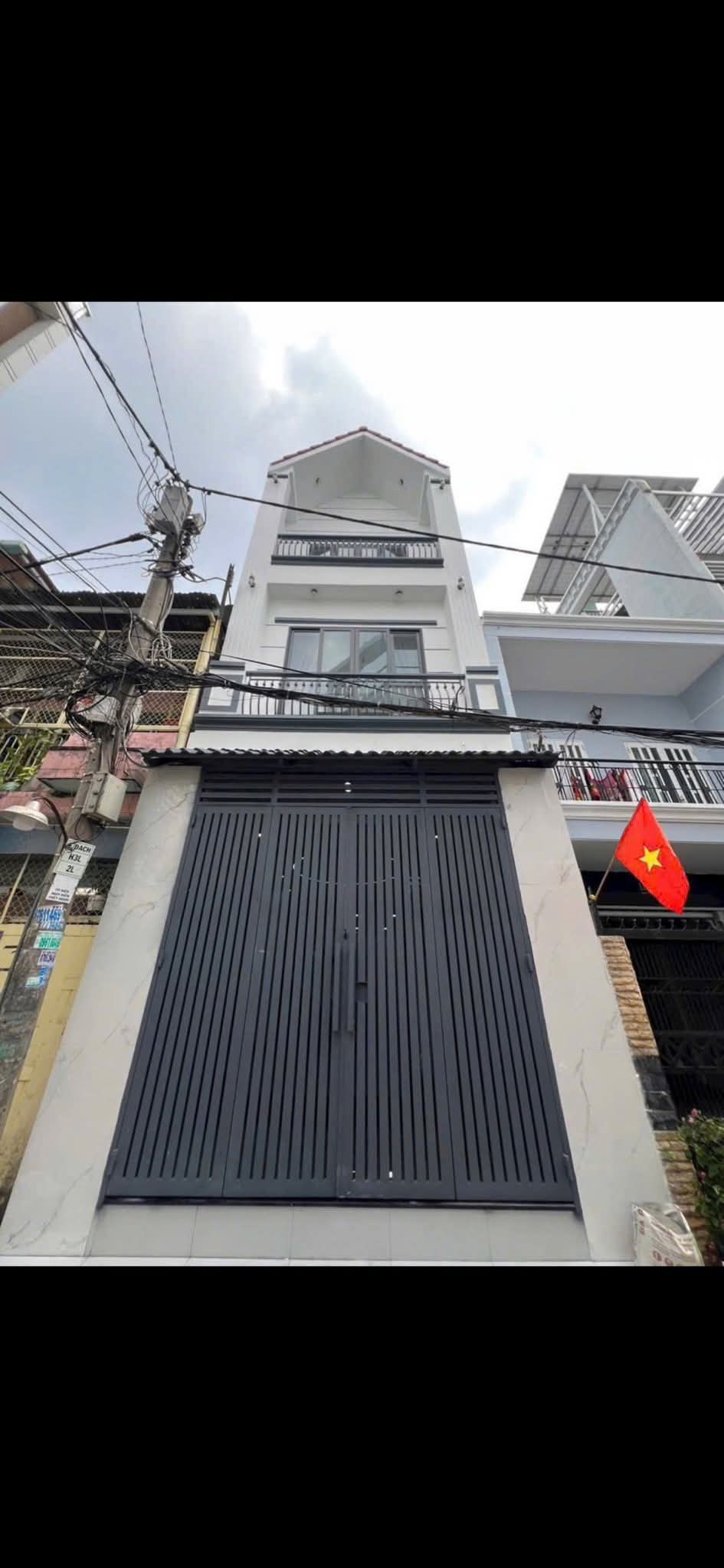 4PN 5WC – 4 Tầng BTCT – HXH 5m – Nguyễn Thị Tần Q8 – 7.8 Tỷ